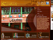 Tablet Screenshot of kasbahhookahbar.com